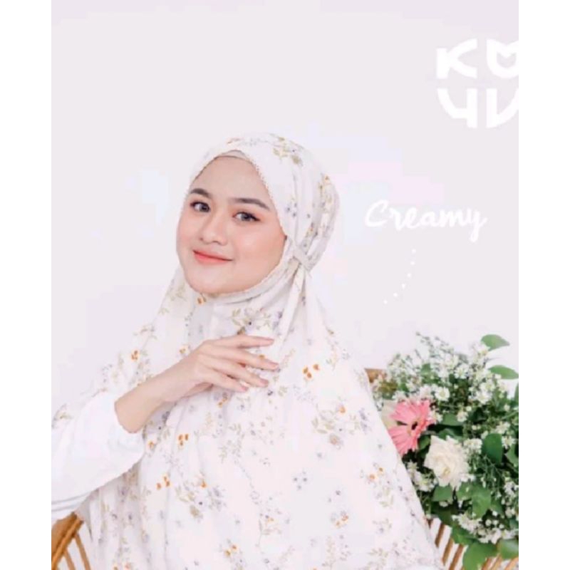 Bergo premium instan bergo murah valena 2layer by koyu hijab