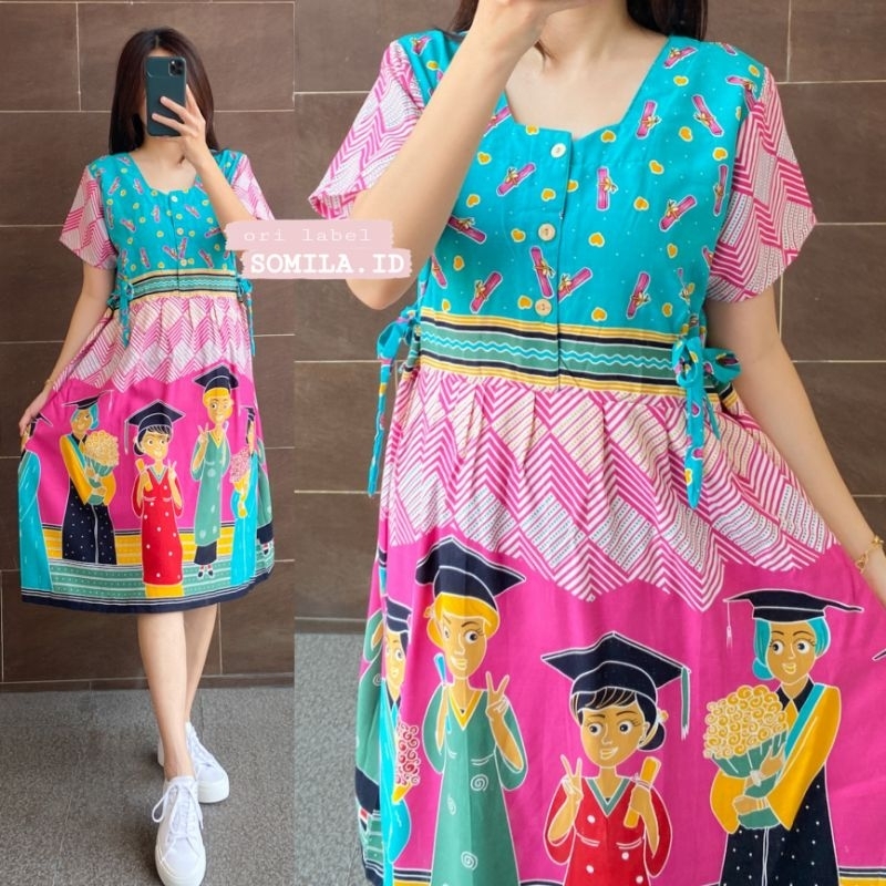 LD 115 GROSIR DASTER SOMILA.ID TERBARU BUSUI CHIBI PUTRI SERUT BATIK BU TEJO LULUS