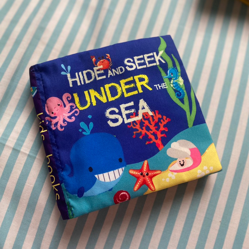 Soft Book under the sea preloved