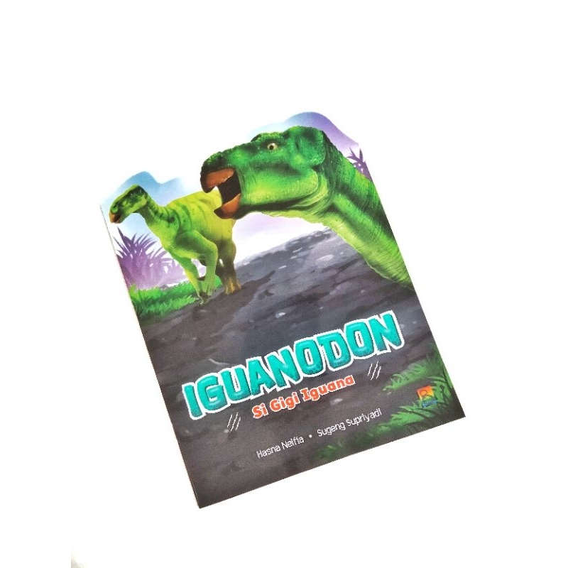 BUKU PENGETAHUAN ANAK IGUANODON SI GIGI IGUANA