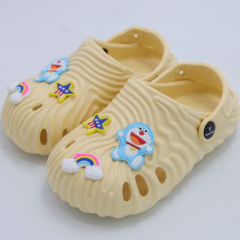 Sandal Anak Perempuan Baim Baby Girls Selop Tali Belakang Korean Style Eva Karakter Lucu