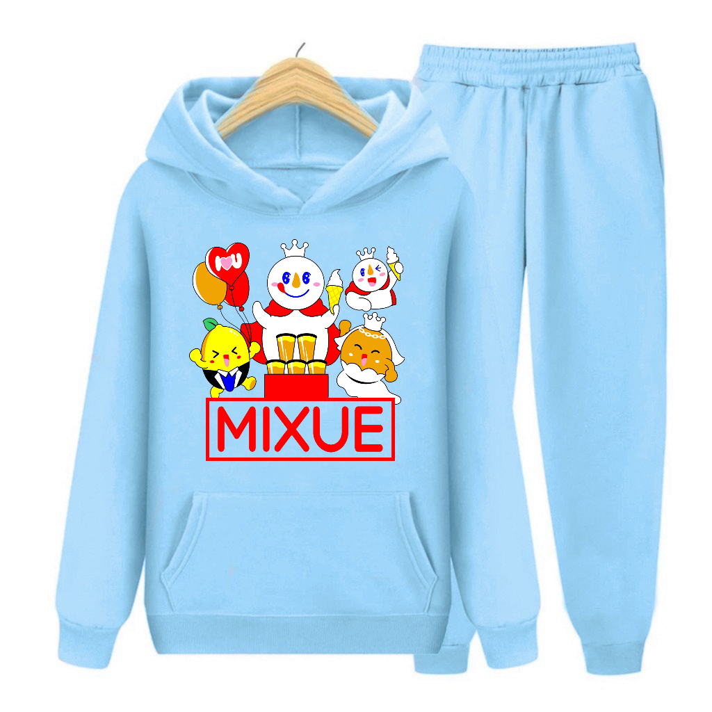 YMF - Setelan Sweater Hoodie Mixsu | Anak-Remaja ( SET Hoodie - Mixsu )®