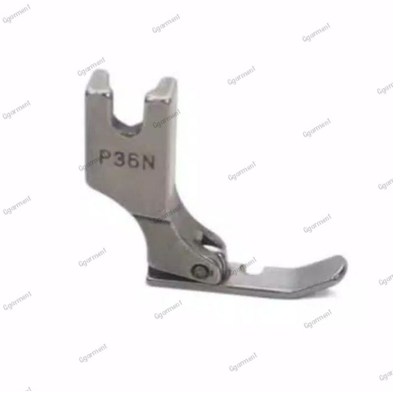 Sepatu Jahit P36N Resleting Sisi Kiri / Zipper Foot P-36N - Mesin Jahit Industri