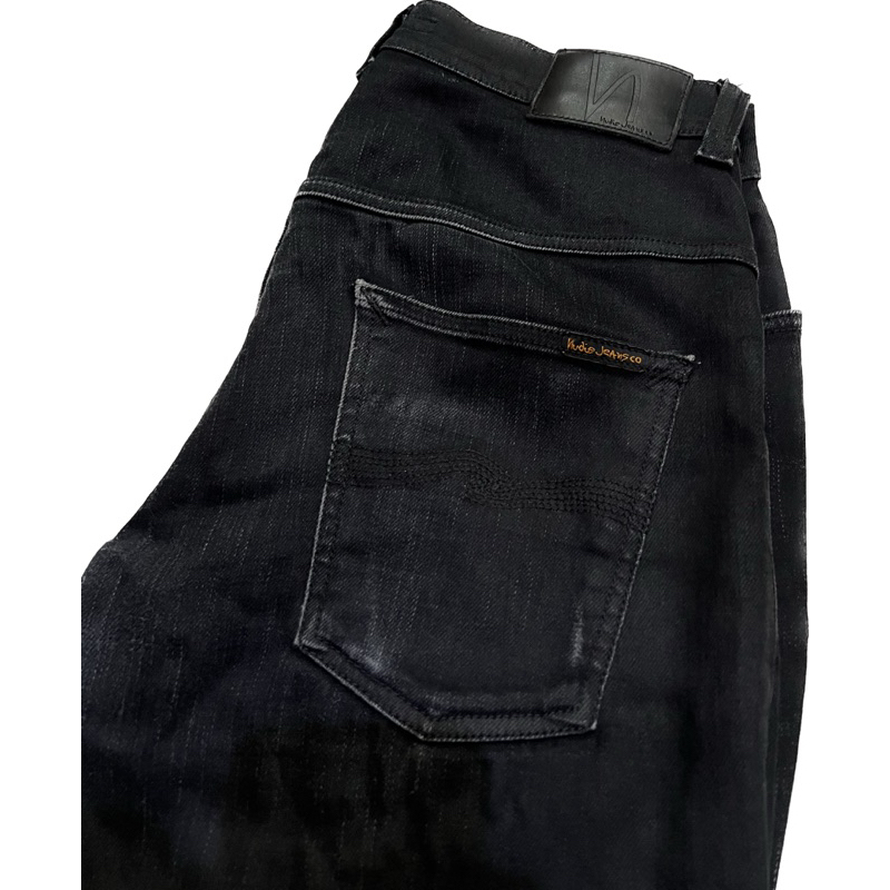 Nudie Jeans Co - Thin Finn Back 2 Black Size 31 - 30