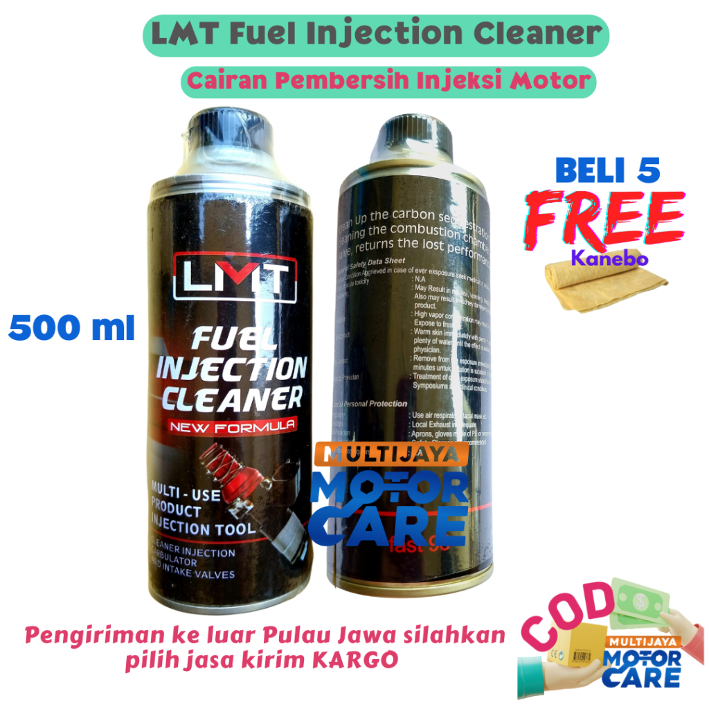 Cairan Pembersih Injeksi Motor 250ml 500 ml | Fuel Injection Cleaner | Injector Cleaner