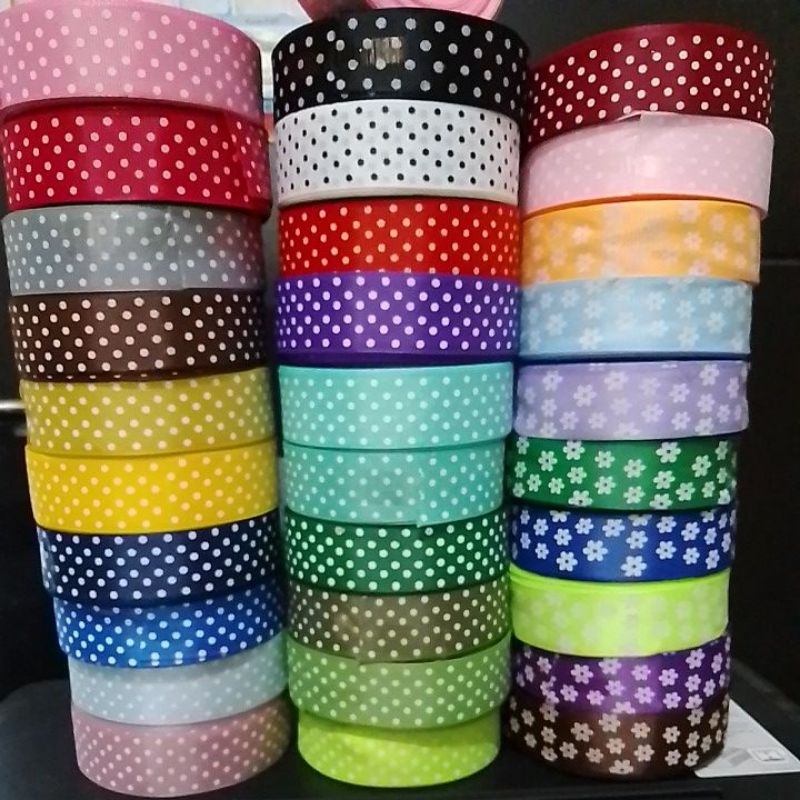 

Pita GROSGRIND Polkadot 1"inc 2.5cm 20yard
