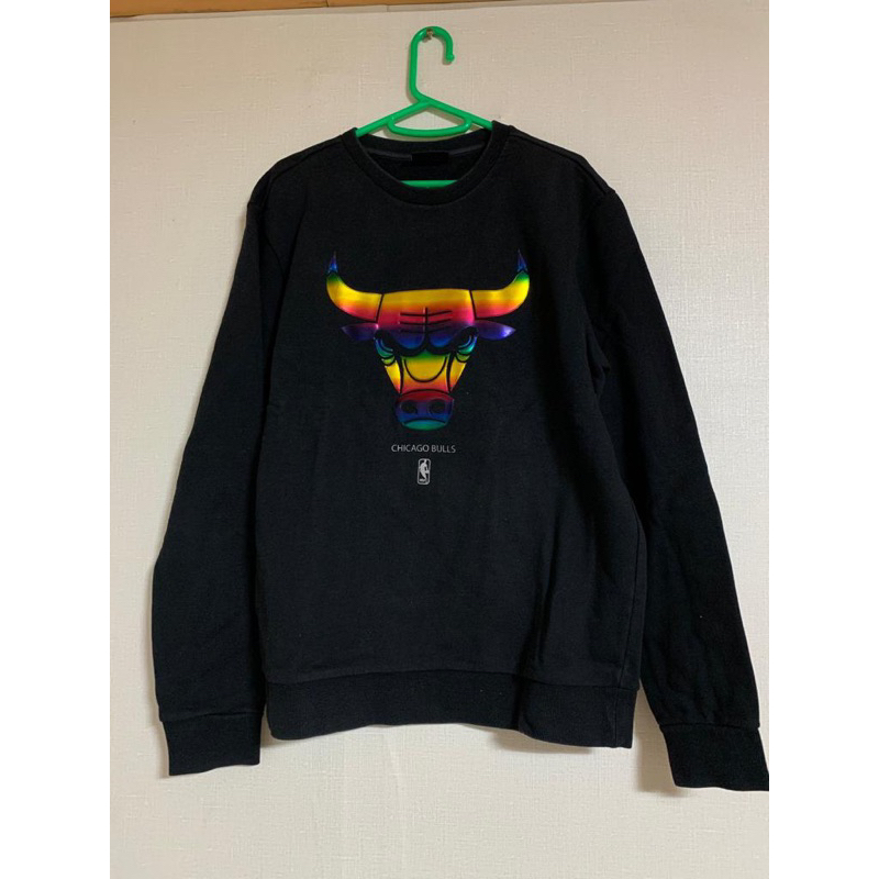 CREWNECK NBA CHICAGO BULLS RAINBOW Original