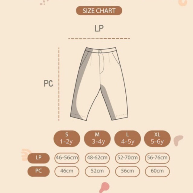 KIDS BASIC CHINOS PANTS CELANA PANJANG ANAK