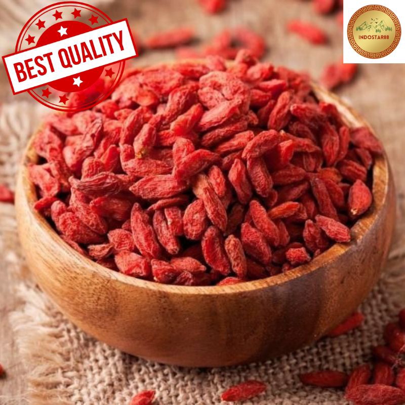 

GOJIBERRY BAGUS / KICI / KICHE / GOJI BERRY PREMIUM 250 gram