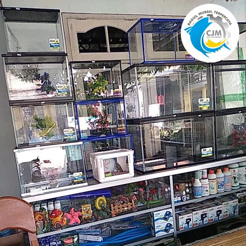 Aquarium bahari dan dargoms Aquarium akrilik Ukuran S-M--L