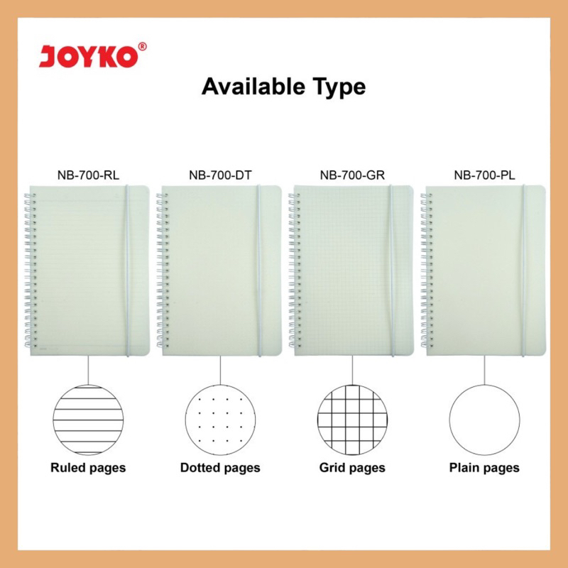 

Joyko Notebook Diary Agenda Buku Catatan Nb-700