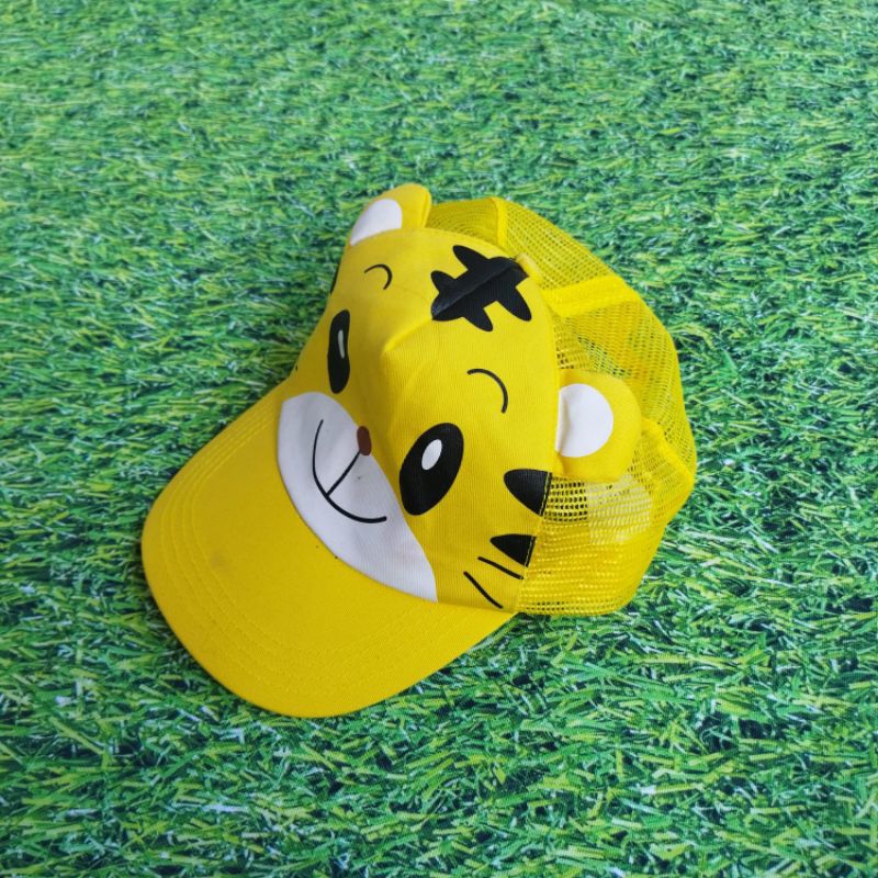 TOPI ANAK KUNING TIGER ONITSUKA THRIFT ORIGINAL