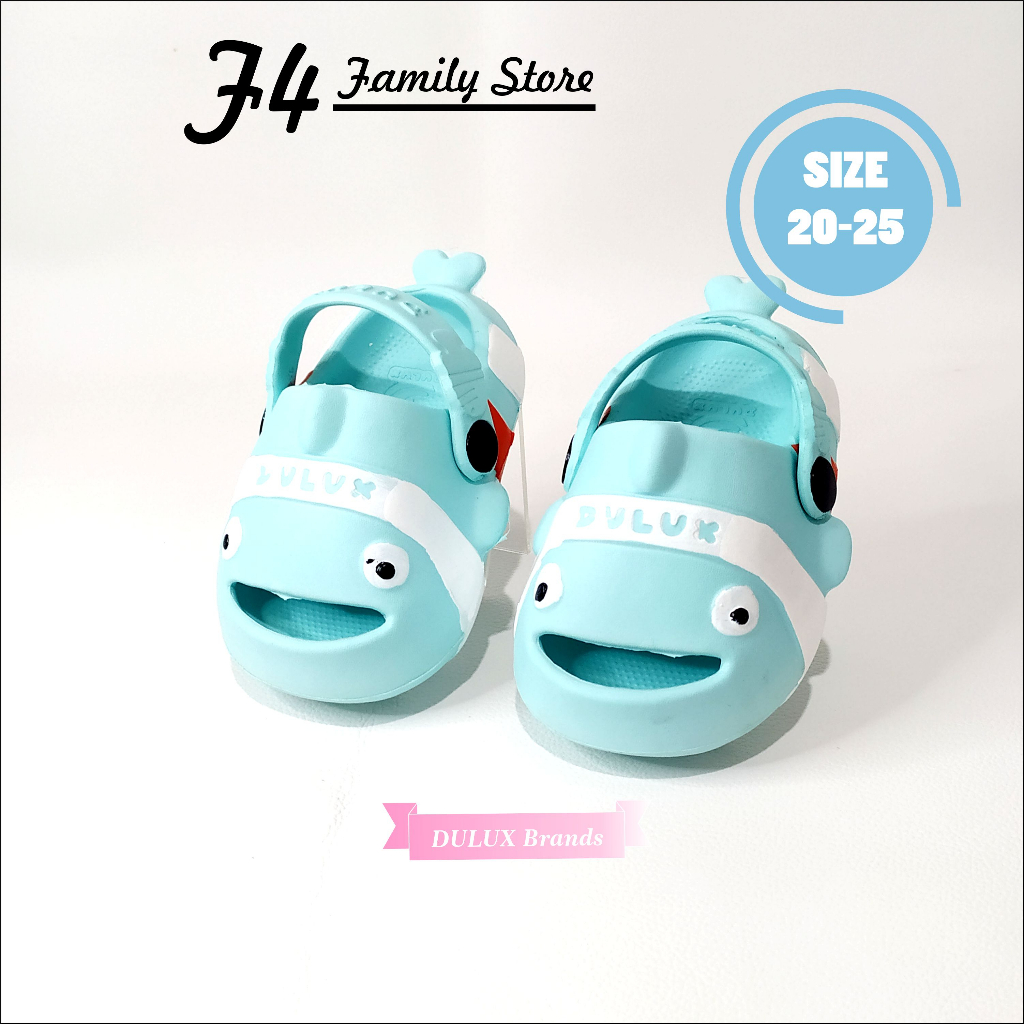 Sendal Anak Laki Laki Terbaru Motif Ikan Nemo Tali Belakang Usia 1 3 Tahun