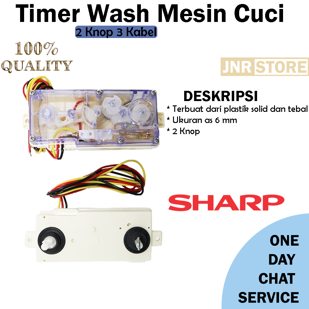 Timer Wash Mesin Cuci LG 2knop 3kabel