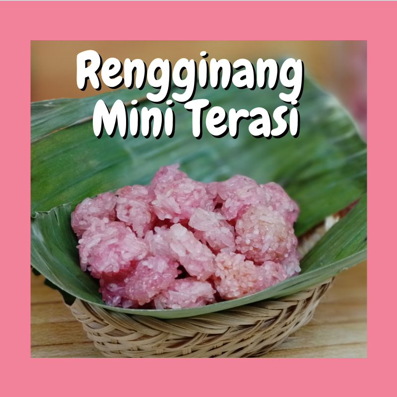 

Ranginang Mini Mentah 250 g rasa Terasi