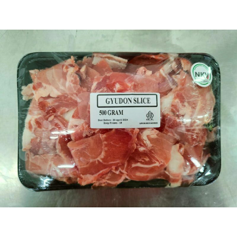 

Gyudon Slice 500gr