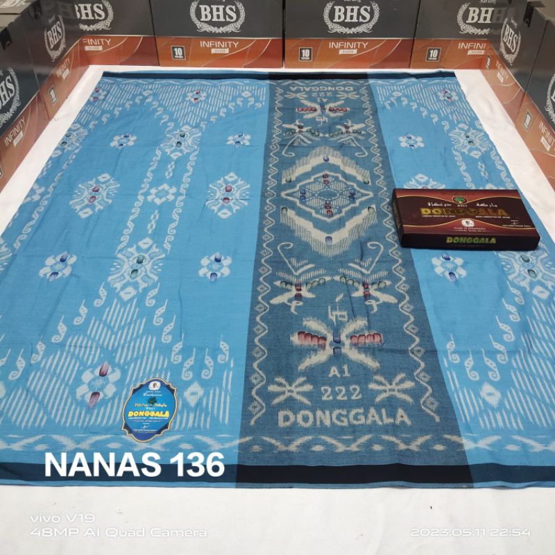(ORIGINAL) SARUNG DONGGALA NANAS ORIGINAL DI JAMIN TERMURAH