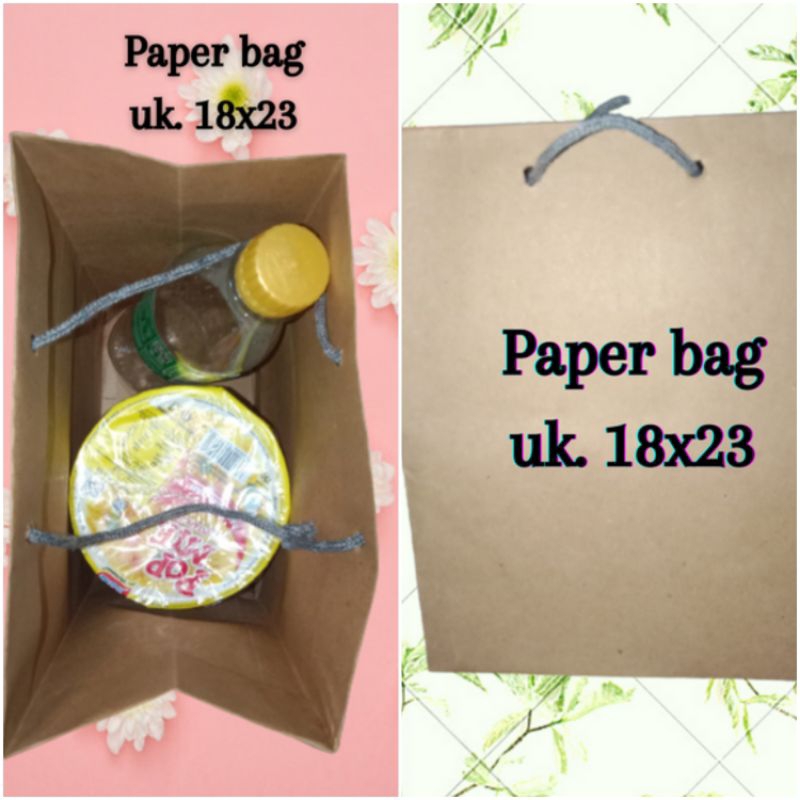 

Paper bag coklat polos tebal