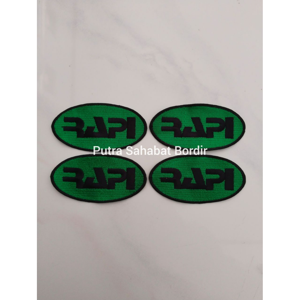 Patch | Logo Bordir RAPI Versi 2