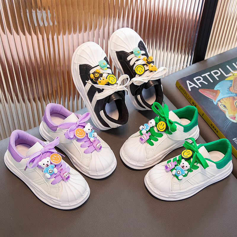 littlekiddoss SH2320 Sepatu Kets Anak 26-37 Sepatu Sneakers Anak Teddy Bear Import Sepatu Anak Tanggung Perempuan