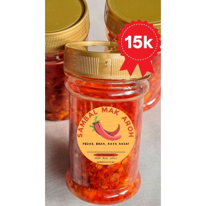 

Sambal Cumi Mak Aroh||150 ML