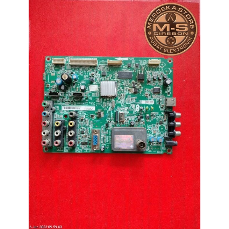 mb mobo mainboard module mesin tv Polytron PLM24M60