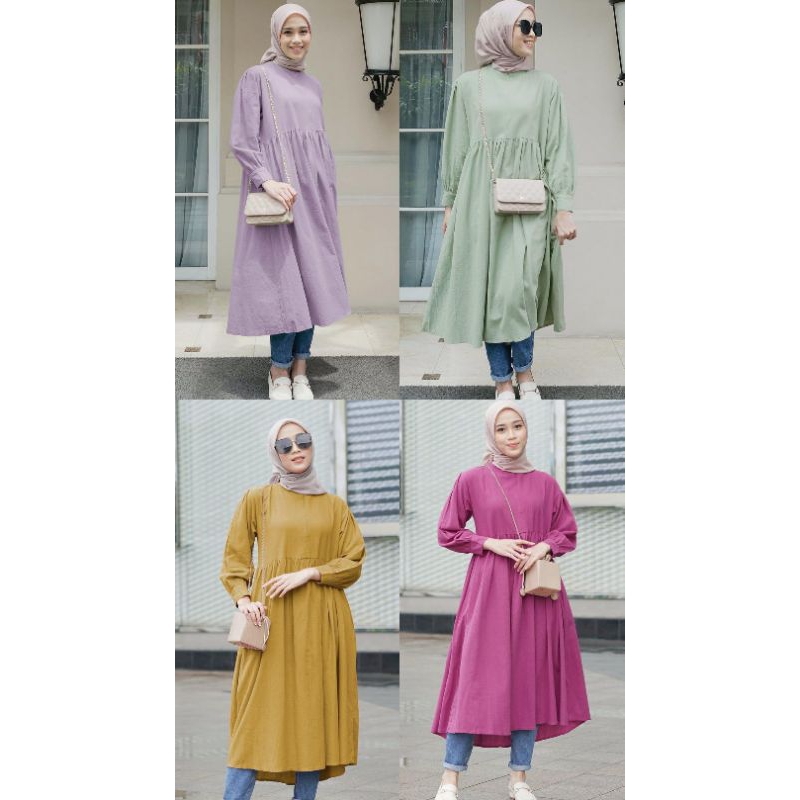 MIDI TUNIK VANILLA HIJAB