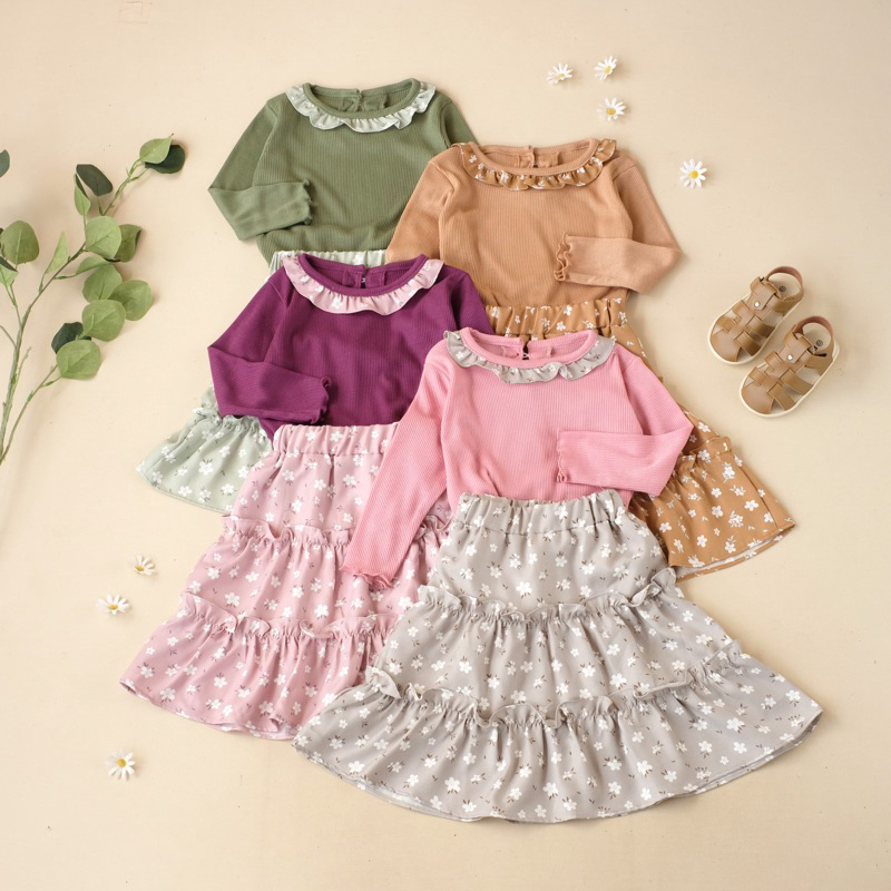 Arumi Set Rok Anak 1-5thn / Setelan Rok Anak