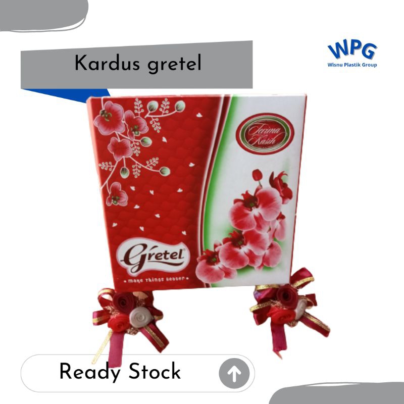 

Kardus Gretel/Hanzel Merah