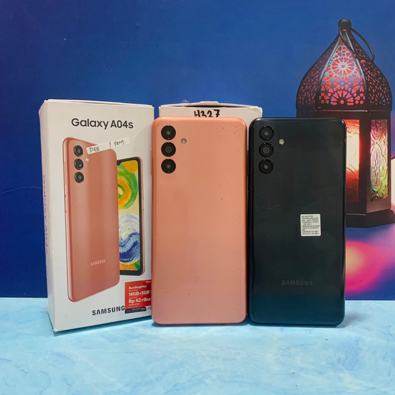 Samsung Galaxy A04S 4/64 Second Fullset Bekas Garansi Resmi