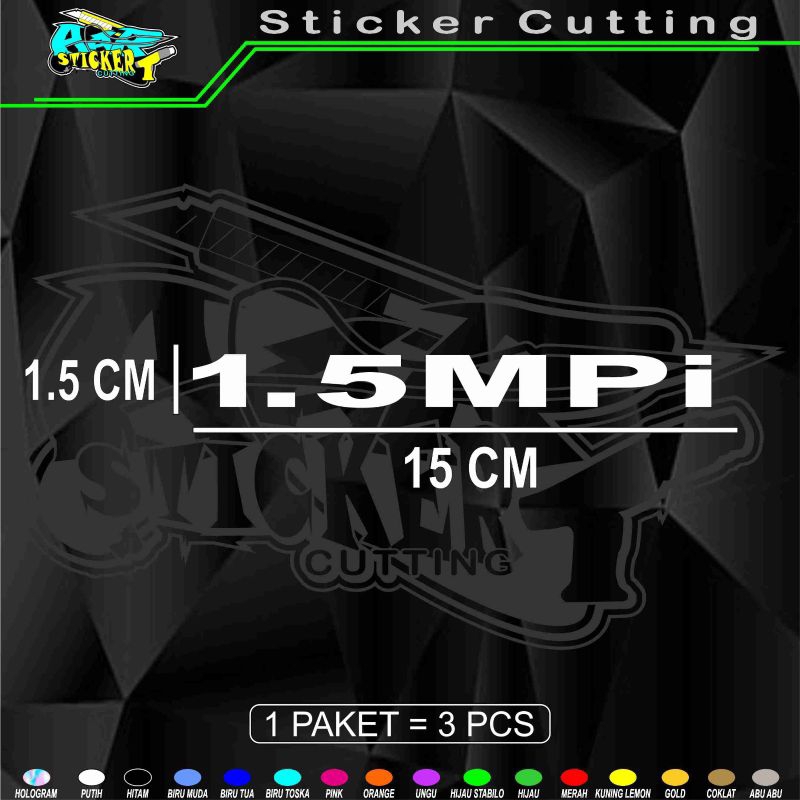 STICKER 1.5MPI