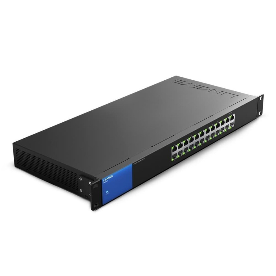 LINKSYS Switch 24-Port Easy plug 4 GB Ethernet  50/60Hz 48Gbps RJ-45
