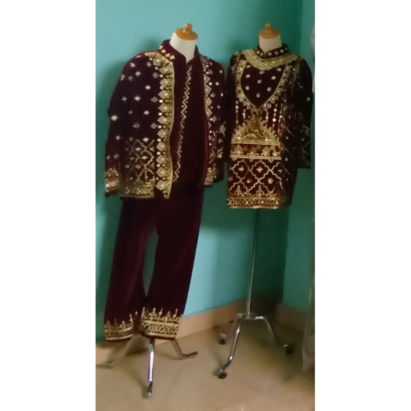baju pengantin palembang