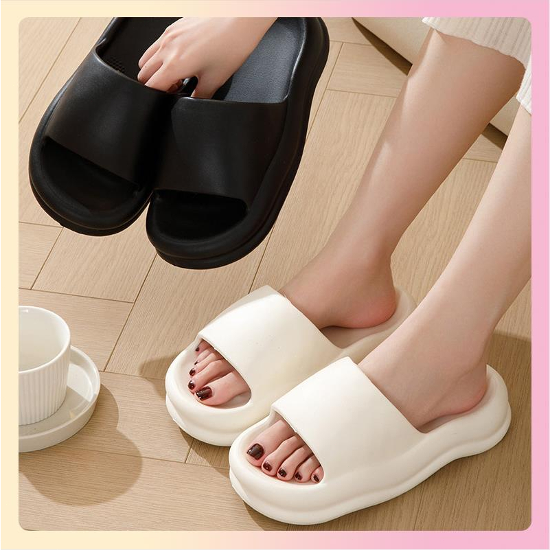 Sandal Selop Wanita Bergelombang Terbaru Rumah Sendal Jelly Sandal Karet Wanita Murah Sandal Perempuan Dewasa Kekinian Jumbo Jeli Casual Elastic Empuk Eva