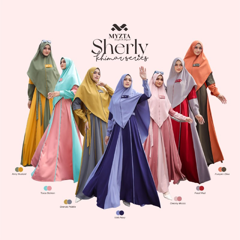 Sherly Syar'i Set Khimar by Myzta