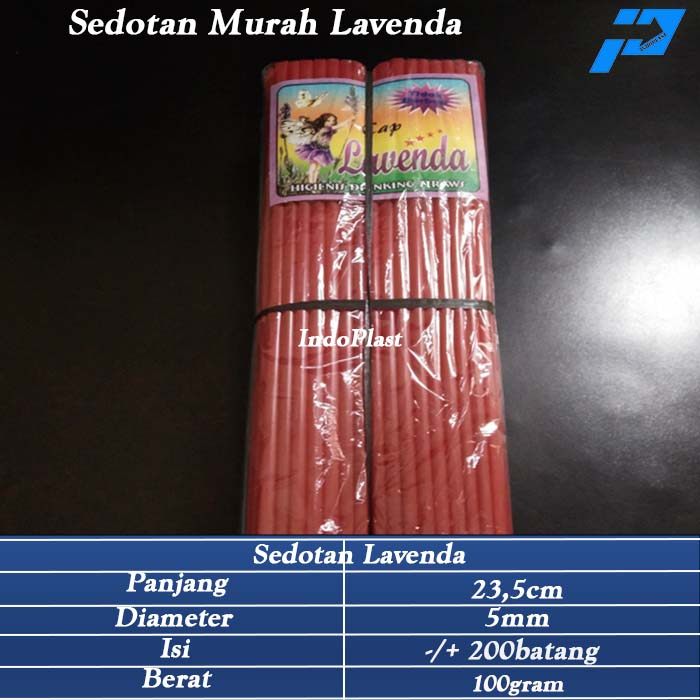 Sedotan Plastik/Sedotan ES/Sedotan Plastik Murah Lavenda