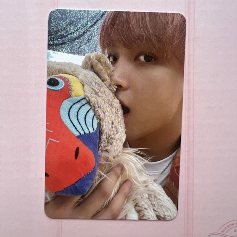 Haechan mangap sticker ver nct 127 pc photocard
