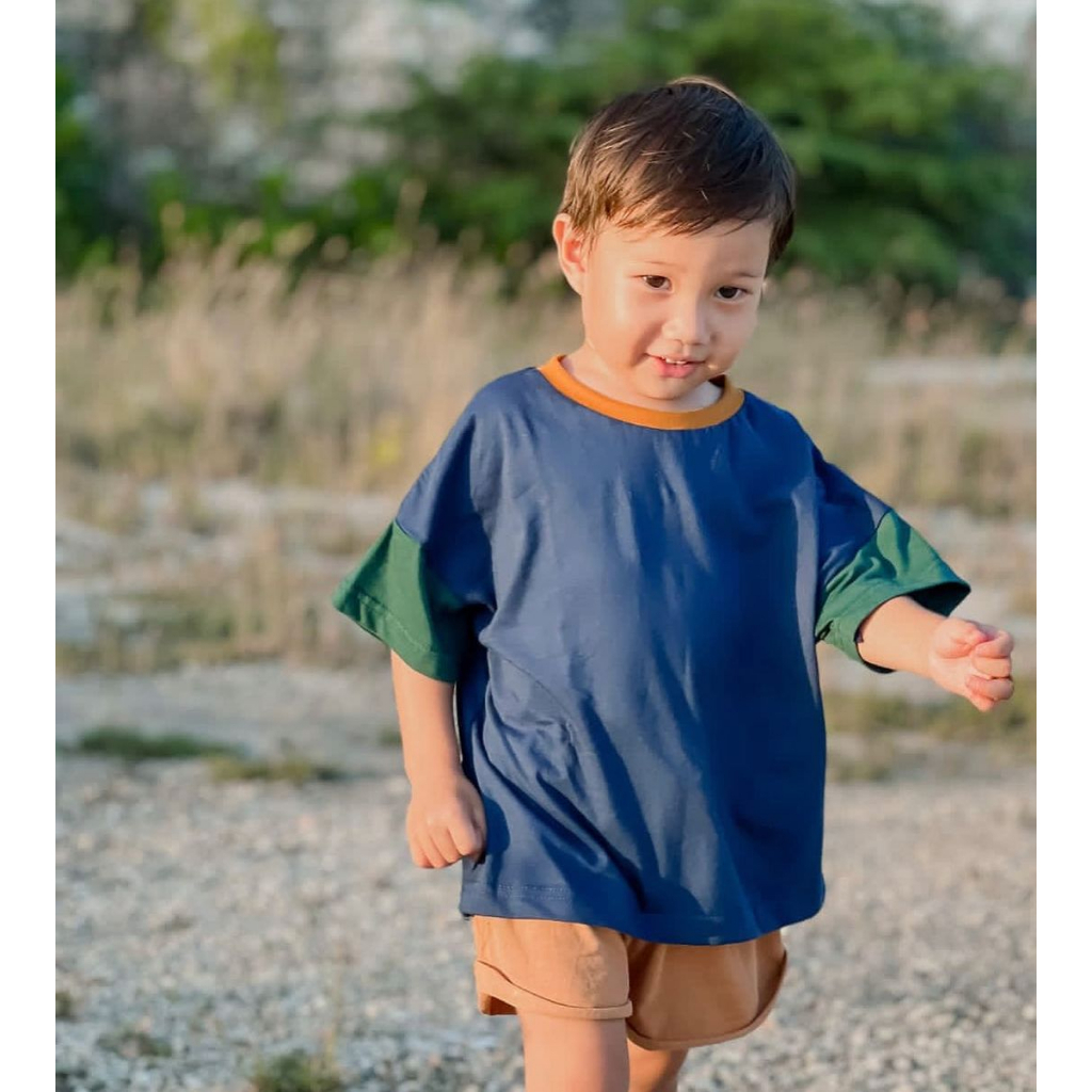 JESPERKIDS - Gigi Korean Oversized Tee Set By Minimuu