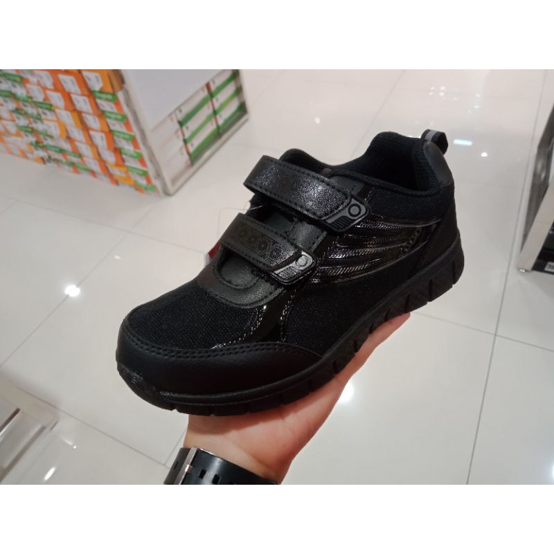 sepatu hitam sekolah anak Bubble gummers size 31-36 ORI terbaru
