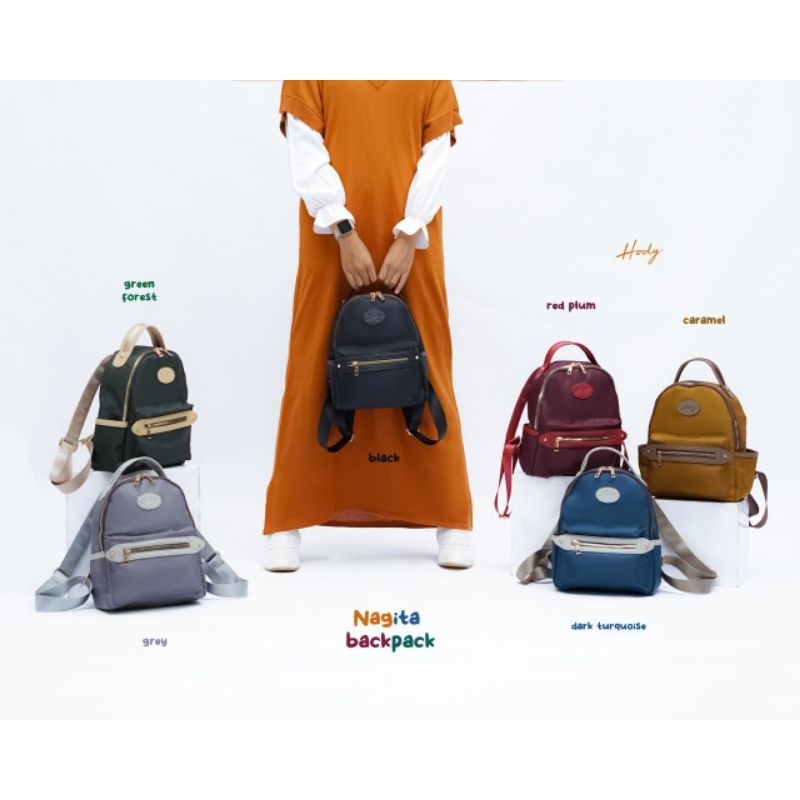 TAS TRAVELING/GENDONG/FORMAL WANITA KEKINIAN NAGITA SERIES BY HODY