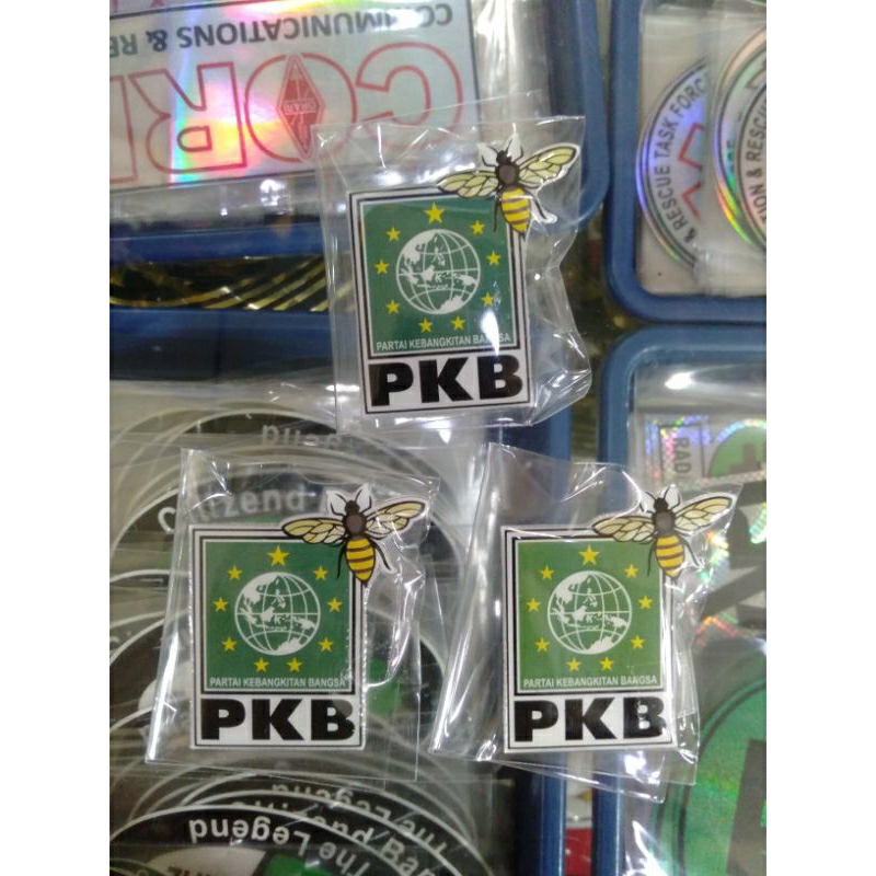 PIN AKRILIK PARTAI PKB LOGO BARU