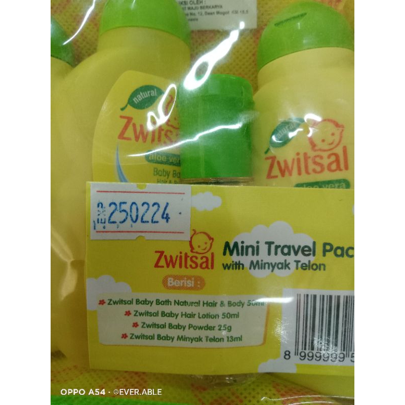 ZWITSAL MINI TRAVEL PACK