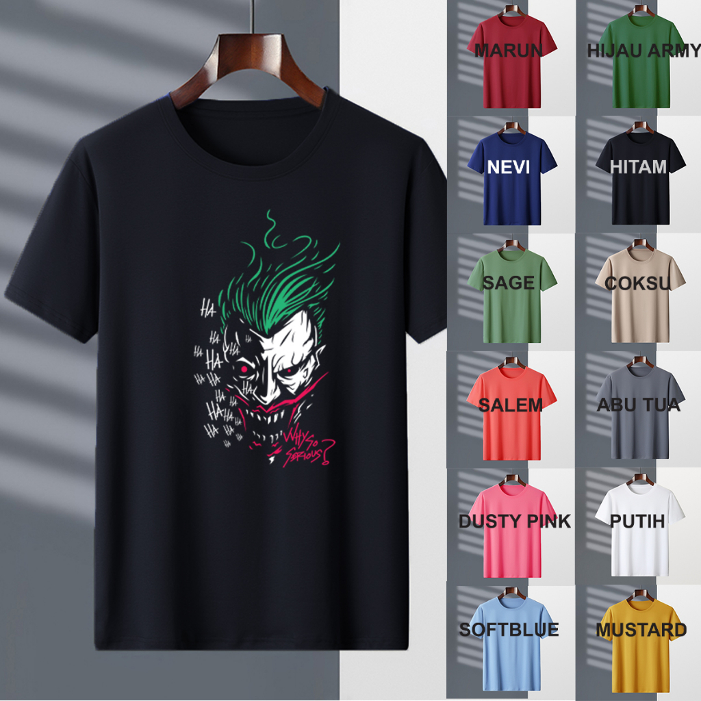 ASY KAOS PRIA II KAOS DISTRO SABLON DIGITAL BERKUALITAS BISA UNISEX 012