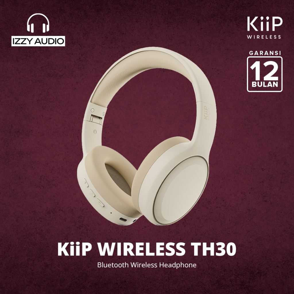 {Free Stiker} KiiP Wireless TH30 Headphone Bluetooth Wireless Headset Earphone