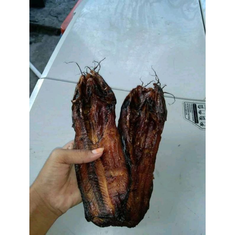 

ikan asap sembilang sudah kering pasti gak jamuran