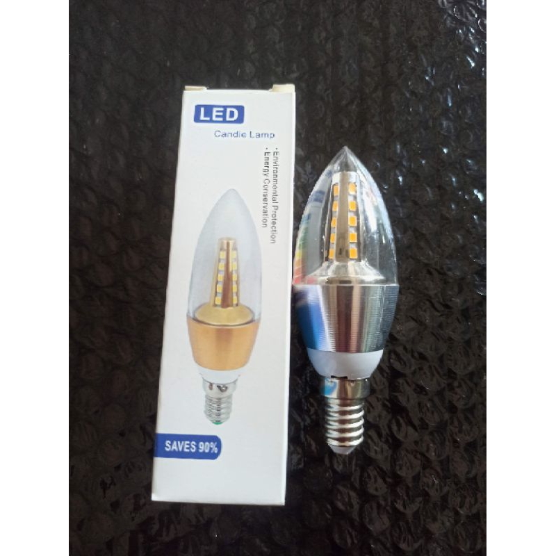 lampu candle LED 5watt  (fitting E14)