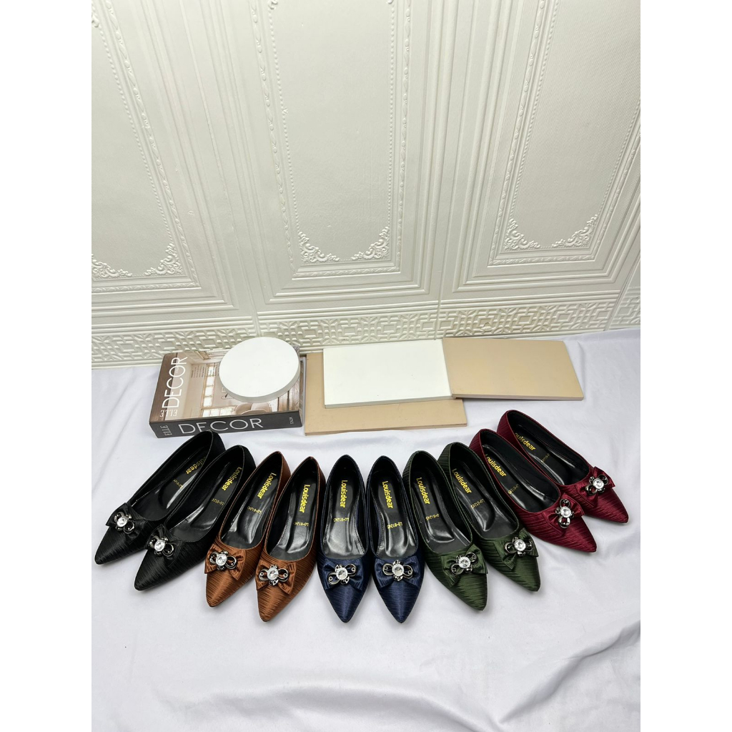Sepatu Flat  Sepatu pansus datar B90 LOUISDEAR Sepatu balet sepatu flatshoes sepatu anak sepatu dewa