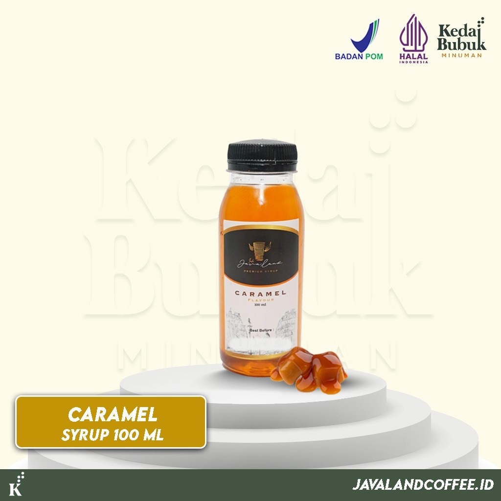 

Javaland Syrup / Srup Rasa Caramel / Karamel 100ml - Premium | Sirup Tester