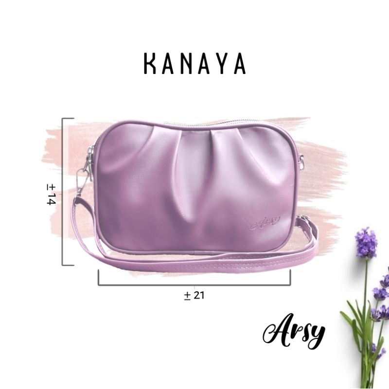 Tas selempang Kanaya Bag by Arsy cocoly waterproof tas selempang wanita sling bag wanita waterproof tas wanita tas slempang tali panjang tas murah tas simpel cantik elegan terbaru cocok untuk santai