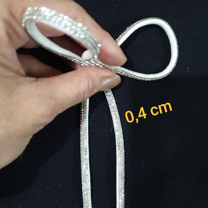 Tali Diamond Ulir Kulit Per 45 cm